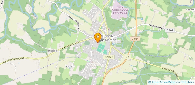 localisation de l'entreprise SCI RA-NOUT  VILLENEUVE-DE-MARSAN