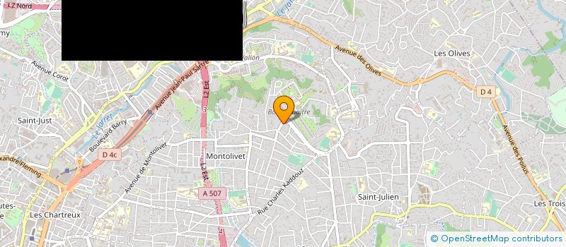 localisation de l'entreprise SCI RAANZ à MARSEILLE