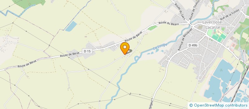 localisation de l'entreprise SCI RAB  LAVERNOSE-LACASSE