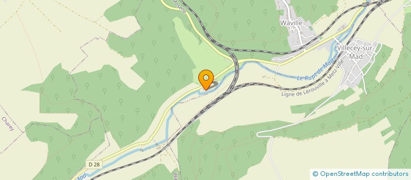 localisation de l'entreprise SCI RABBIT  WAVILLE