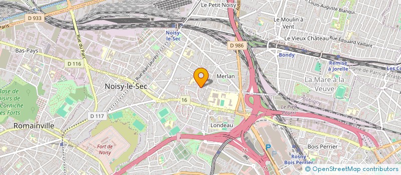 localisation de l'entreprise SCI RABEKO à NOISY-LE-SEC