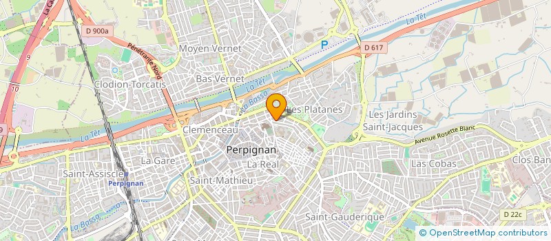 localisation de l'entreprise SCI RABELAIS  PERPIGNAN