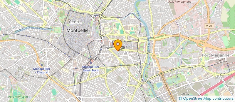 localisation de l'entreprise SCI RABELAIS MEDICAL à MONTPELLIER