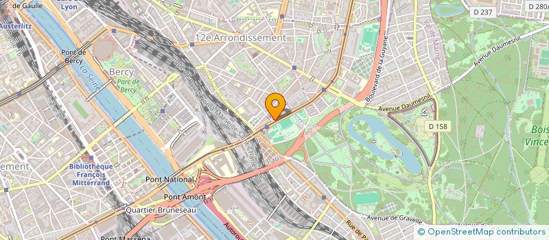 localisation de l'entreprise SCI RABIA  PARIS