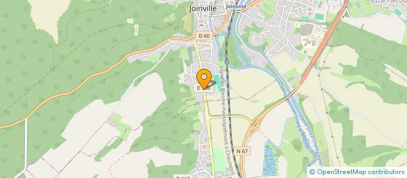 localisation de l'entreprise SCI RABOLIOT AND CO à JOINVILLE