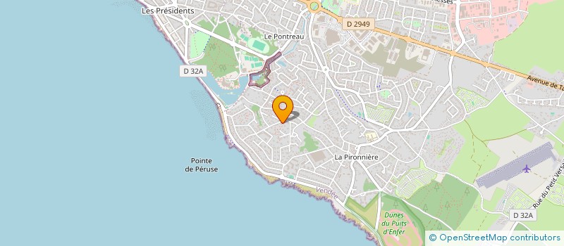 localisation de l'entreprise SCI RABREAU à LES SABLES D'OLONNE