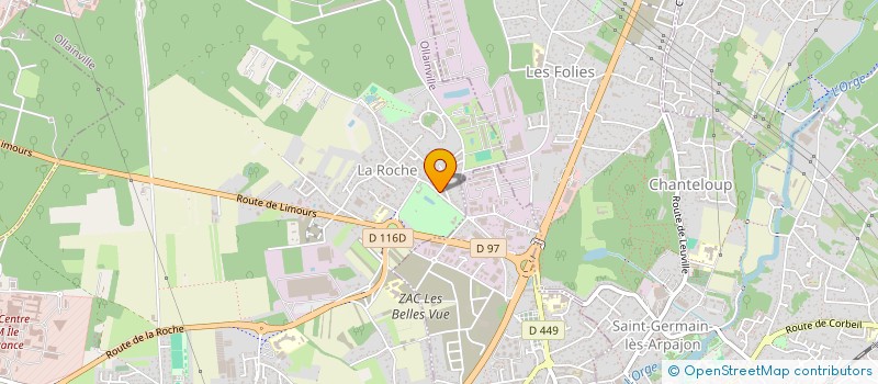 localisation de l'entreprise SCI RACER CLUB  OLLAINVILLE