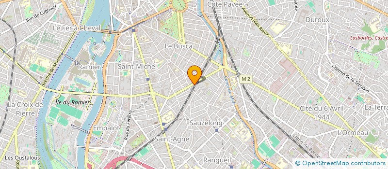 localisation de l'entreprise SCI RACHA à TOULOUSE