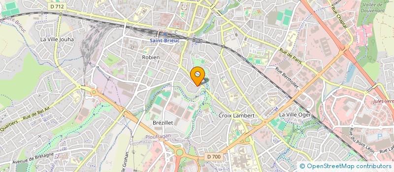 localisation de l'entreprise SCI RACHEL à SAINT-BRIEUC