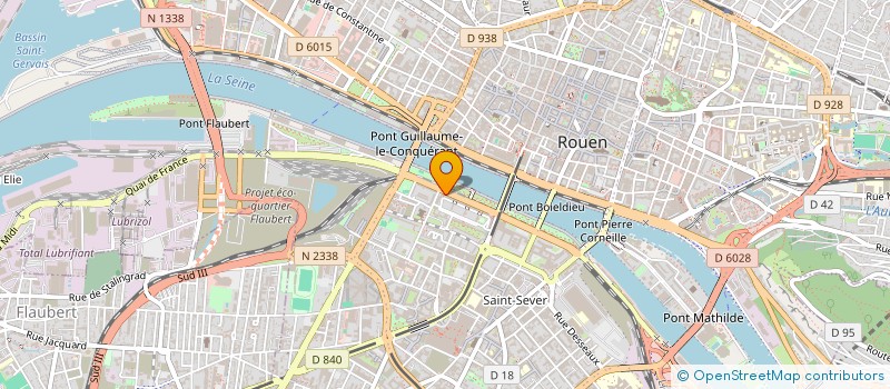 localisation de l'entreprise SCI RACHEL  ROUEN