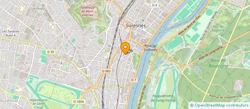 localisation de l'entreprise SCI RACHEL à SURESNES