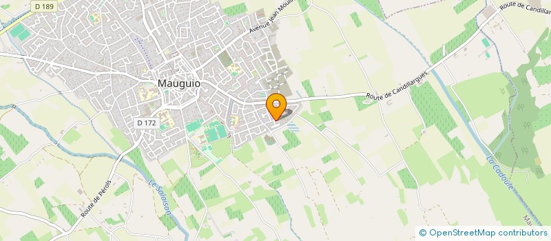 localisation de l'entreprise SCI RACHIDA  MAUGUIO