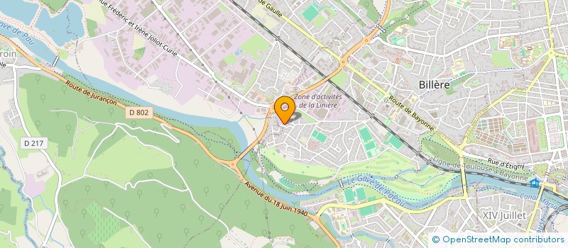 localisation de l'entreprise SCI RACHIMANE  BILLERE