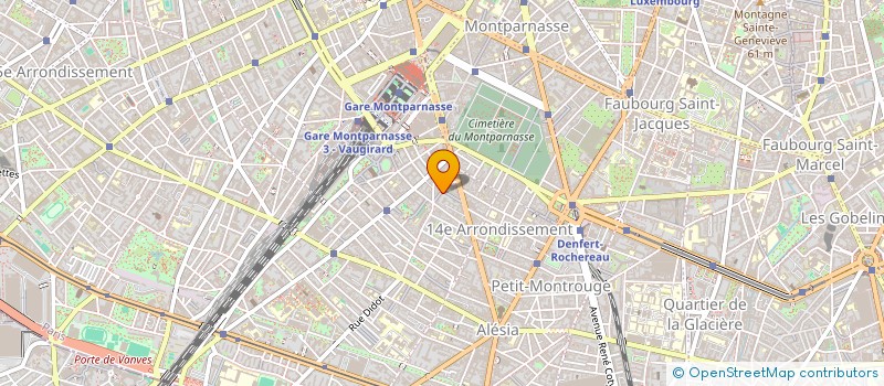 localisation de l'entreprise SCI RACINE  PARIS