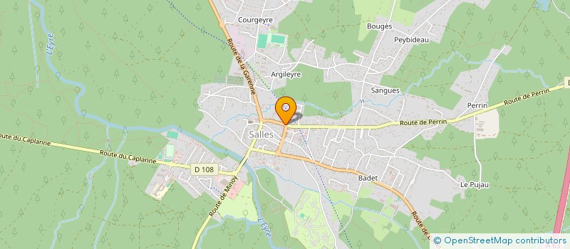 localisation de l'entreprise SCI RACINE  SALLES