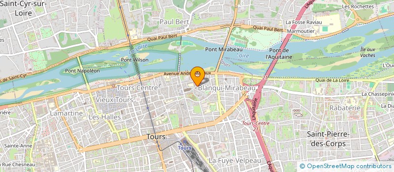 localisation de l'entreprise SCI RACINE  TOURS