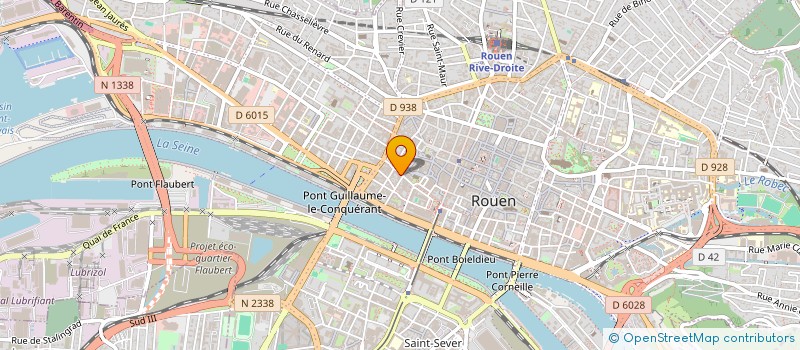 localisation de l'entreprise SCI RACINE à ROUEN