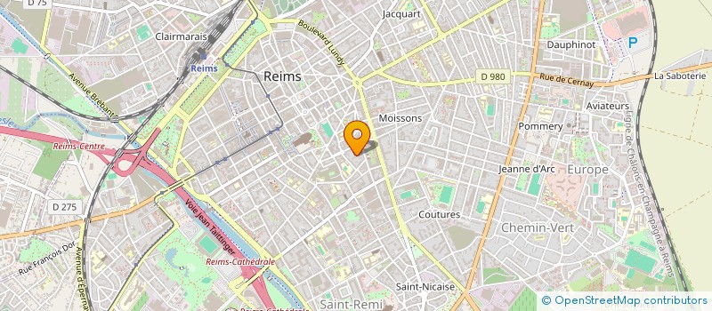 localisation de l'entreprise SCI RACINE  PARIS