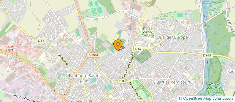 localisation de l'entreprise SCI RACINE à SAINT QUENTIN