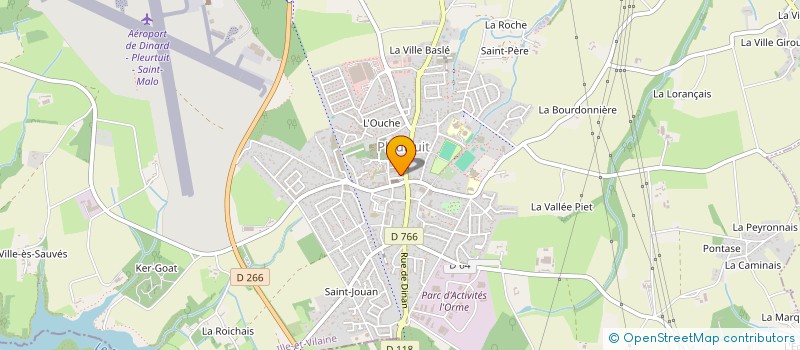 localisation de l'entreprise SCI RACINE MICHEL  PLEURTUIT