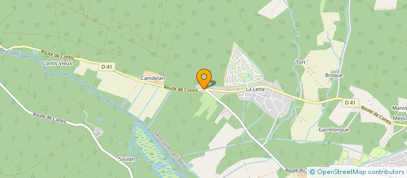 localisation de l'entreprise SCI RACLETTE  SAINT-JULIEN-EN-BORN