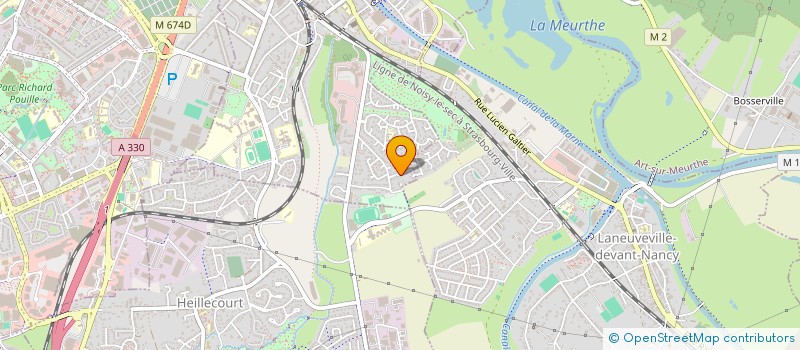 localisation de l'entreprise SCI RAD  JARVILLE-LA-MALGRANGE