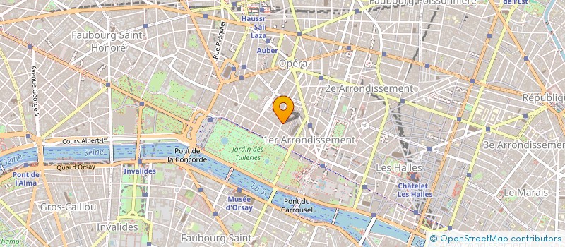 localisation de l'entreprise SCI RADHA  PARIS