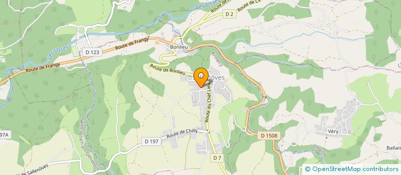 localisation de l'entreprise SCI RADIALE  SALLENOVES