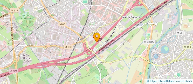 localisation de l'entreprise SCI RADIER à LATTES