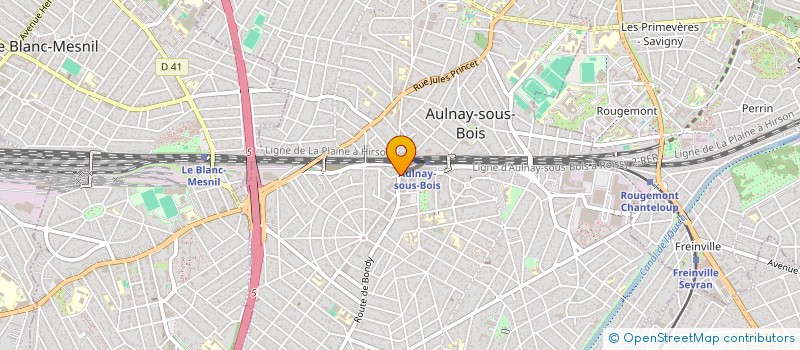 localisation de l'entreprise SCI RADIOLOGIE MONTFERMEIL à AULNAY-SOUS-BOIS