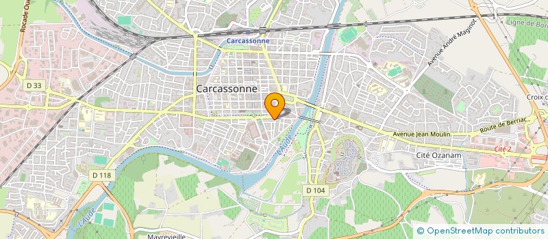 localisation de l'entreprise SCI RADIOROUMENS à CARCASSONNE