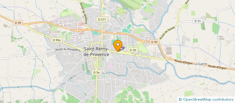 localisation de l'entreprise SCI RADIUS à SAINT-REMY-DE-PROVENCE