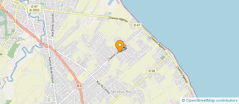 localisation de l'entreprise SCI RADJ DASOALIN à SAINT-ANDRE