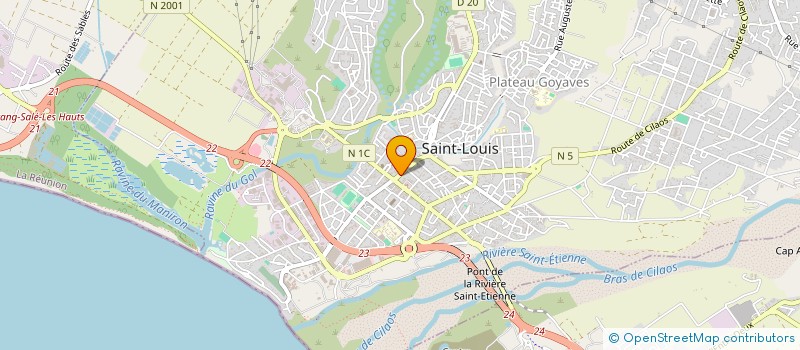 localisation de l'entreprise SCI RADJA à SAINT-LOUIS