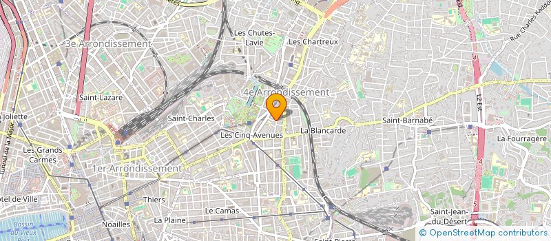 localisation de l'entreprise SCI RADJA à MARSEILLE