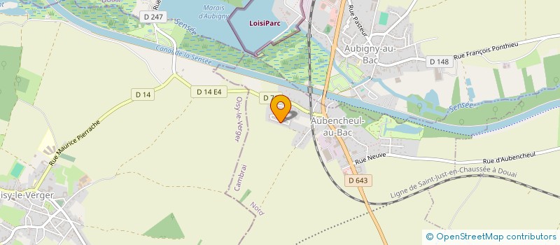 localisation de l'entreprise SCI RADO  SAINT-NICOLAS