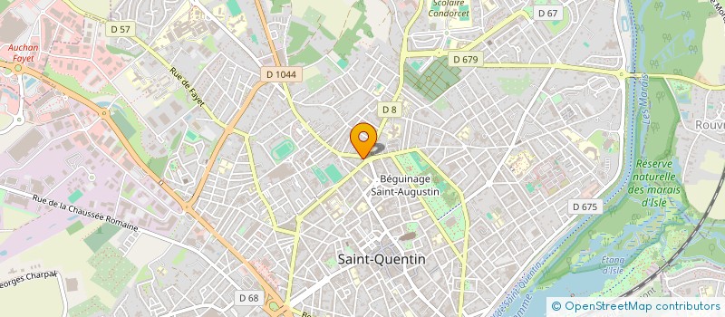 localisation de l'entreprise SCI RAEC à SAINT QUENTIN