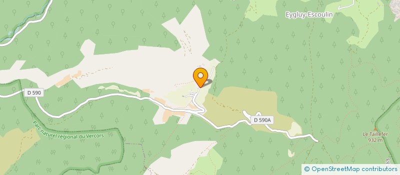 localisation de l'entreprise SCI RAEN  EYGLUY ESCOULIN