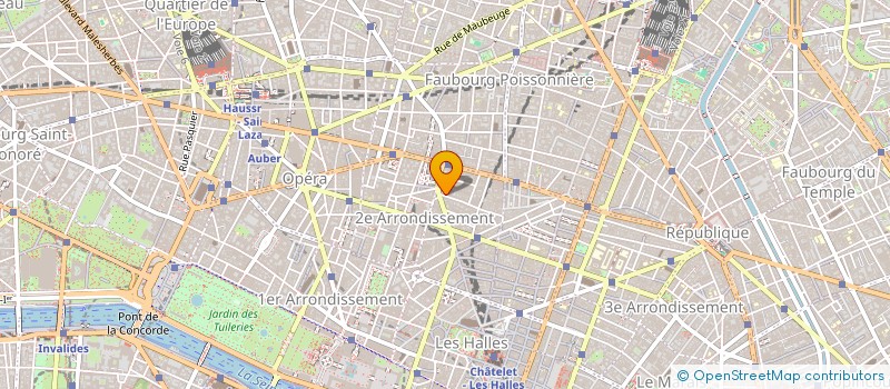 localisation de l'entreprise SCI RAF  PARIS