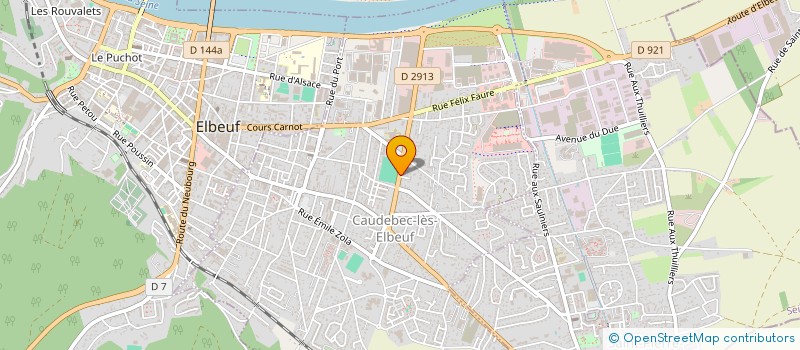 localisation de l'entreprise SCI RAF IMMOBILIER  CAUDEBEC-LES-ELBEUF