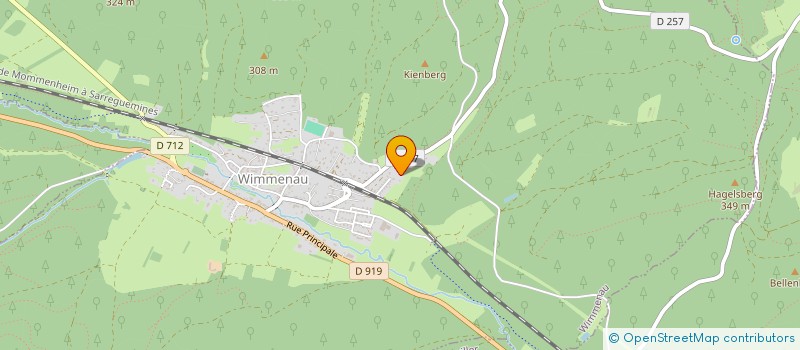 localisation de l'entreprise SCI RAFABEL  WIMMENAU