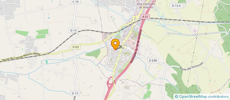 localisation de l'entreprise SCI RAFAEL  VENELLES