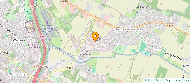 localisation de l'entreprise SCI RAFAFLO  QUINT-FONSEGRIVES