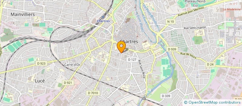 localisation de l'entreprise SCI RAFAITIN LAIGNEAU-THIRIOT à CHARTRES