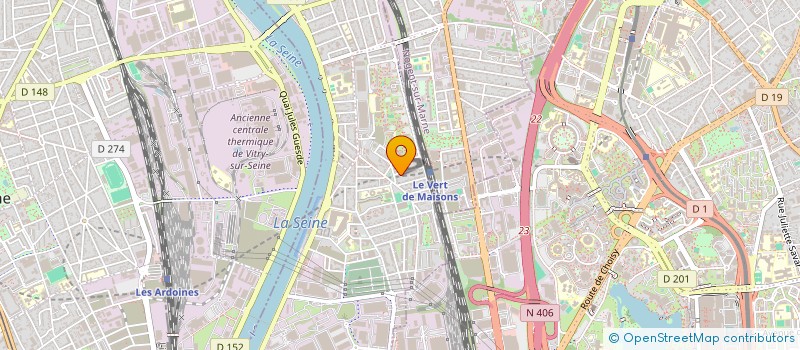 localisation de l'entreprise SCI RAFALEXINARIS à ALFORTVILLE