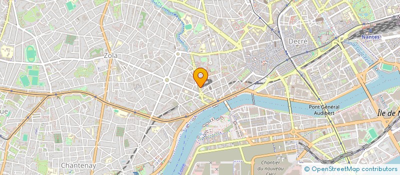 localisation de l'entreprise SCI RAFELDA à NANTES