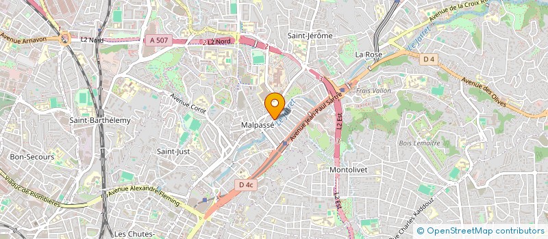 localisation de l'entreprise SCI RAFFI à MARSEILLE