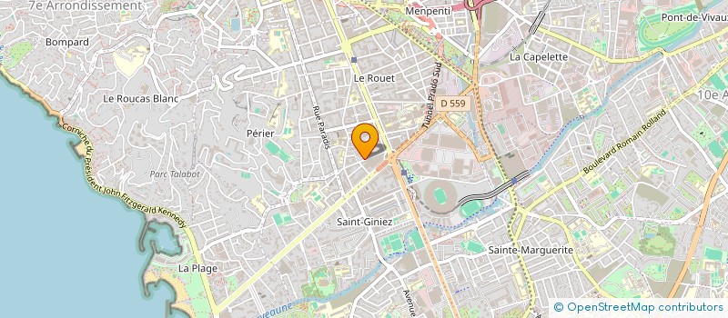 localisation de l'entreprise SCI RAFI à MARSEILLE