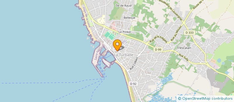 localisation de l'entreprise SCI RAFLOU  LA TURBALLE