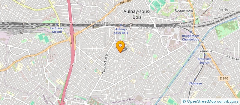 localisation de l'entreprise SCI RAFMAT à AULNAY-SOUS-BOIS